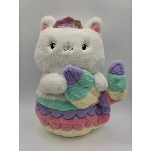 Glow Brights Meowmaid Mermaid Kitten Plush Lights White Cat Sound FAO Schwarz